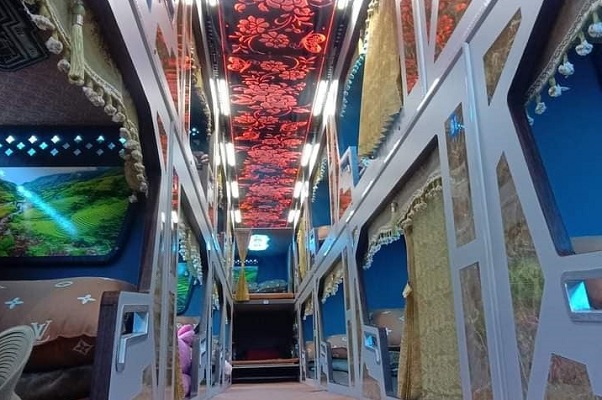 Hanoi = Vientiane sleeper bus tickets (Daily)