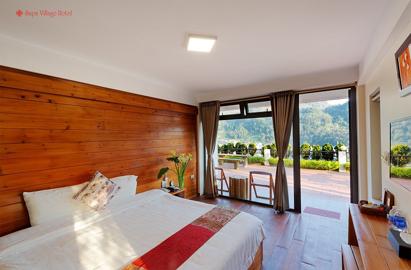 sapavillage hotel phong deluxe